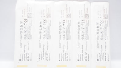 Covidien 8881892910 Magellan 1 mL Insulin Safety Syringe 29G x 1/2inch -Lot of 5